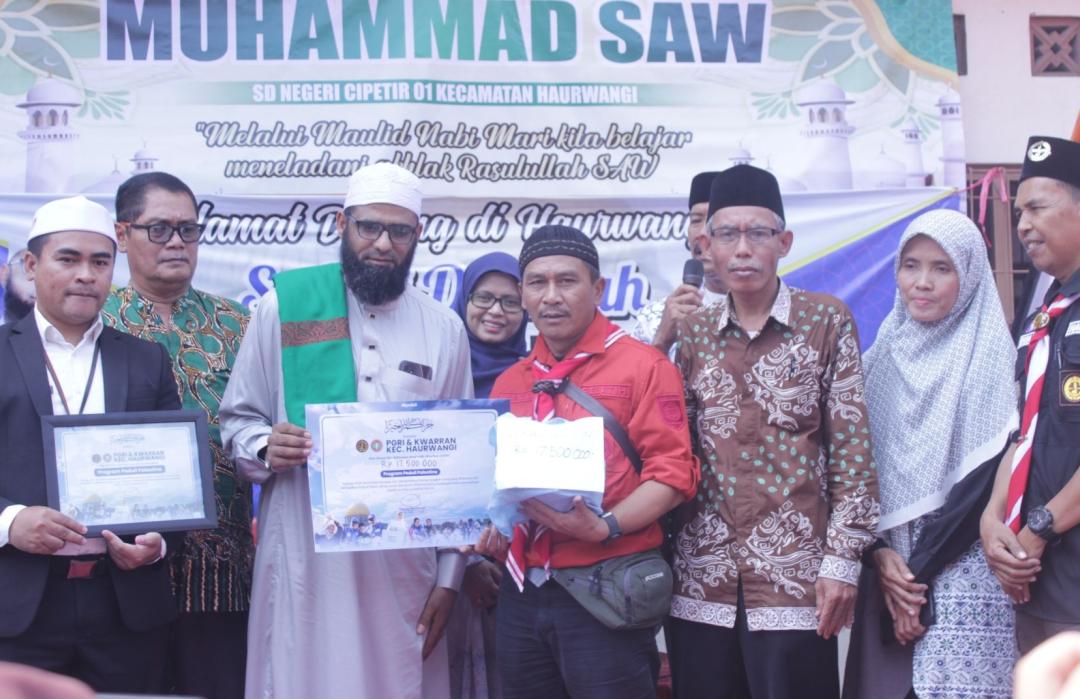 Wujudkan Solidaritas, DT Peduli Cianjur Gelar Safari Dakwah Palestina Bersama Syeikh Bakr Az Zamilly 