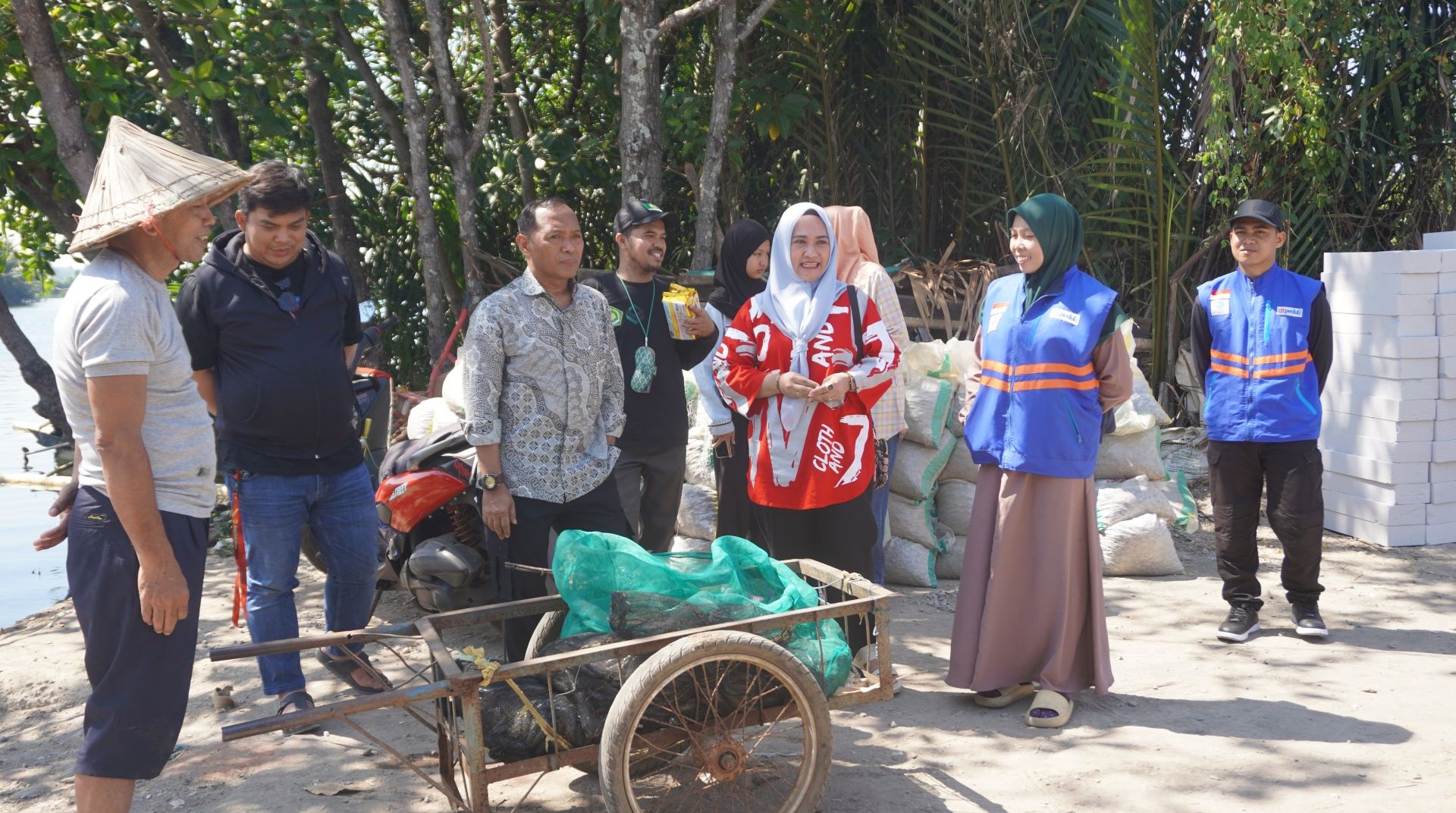 Panen Raya Udang Windu di Pulau Lakkang, Wujud Sinergi DT Peduli dan Kemenag Tingkatkan Ekonomi Warga 