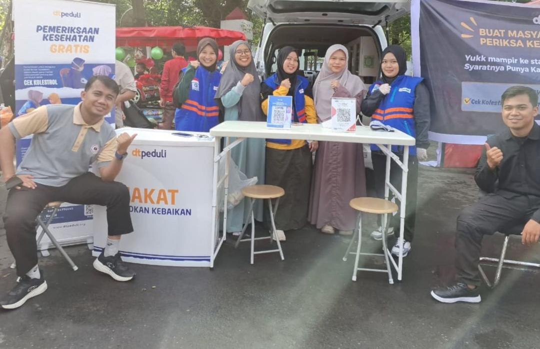 Warga Gowa Antusias! DT Peduli Hadirkan Layanan Medis Gratis di CFD Syekh Yusuf 