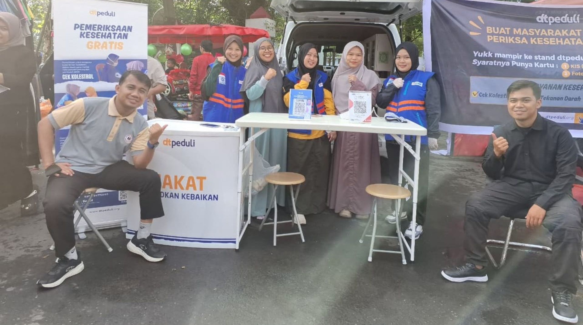 Warga Gowa Antusias! DT Peduli Hadirkan Layanan Medis Gratis di CFD Syekh Yusuf 