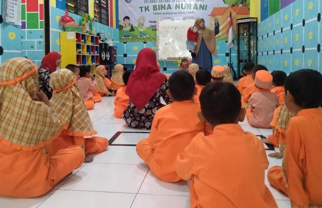 Peringati Maulid Nabi, DT Peduli dan TK Bina Nurani Ajak Siswa Belajar Akhlak Rasulullah Lewat Kisah Inspiratif 