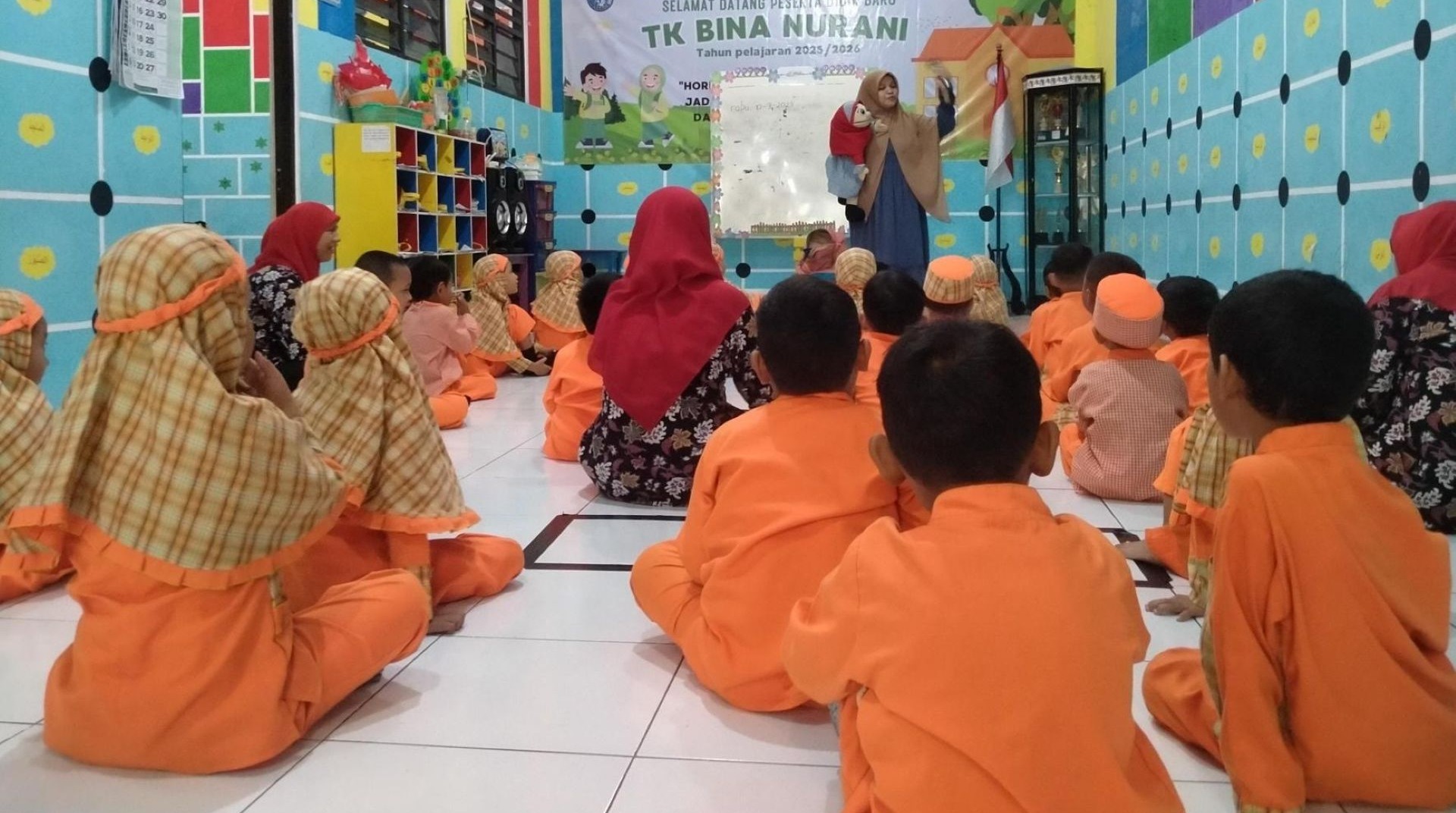 Peringati Maulid Nabi, DT Peduli dan TK Bina Nurani Ajak Siswa Belajar Akhlak Rasulullah Lewat Kisah Inspiratif 