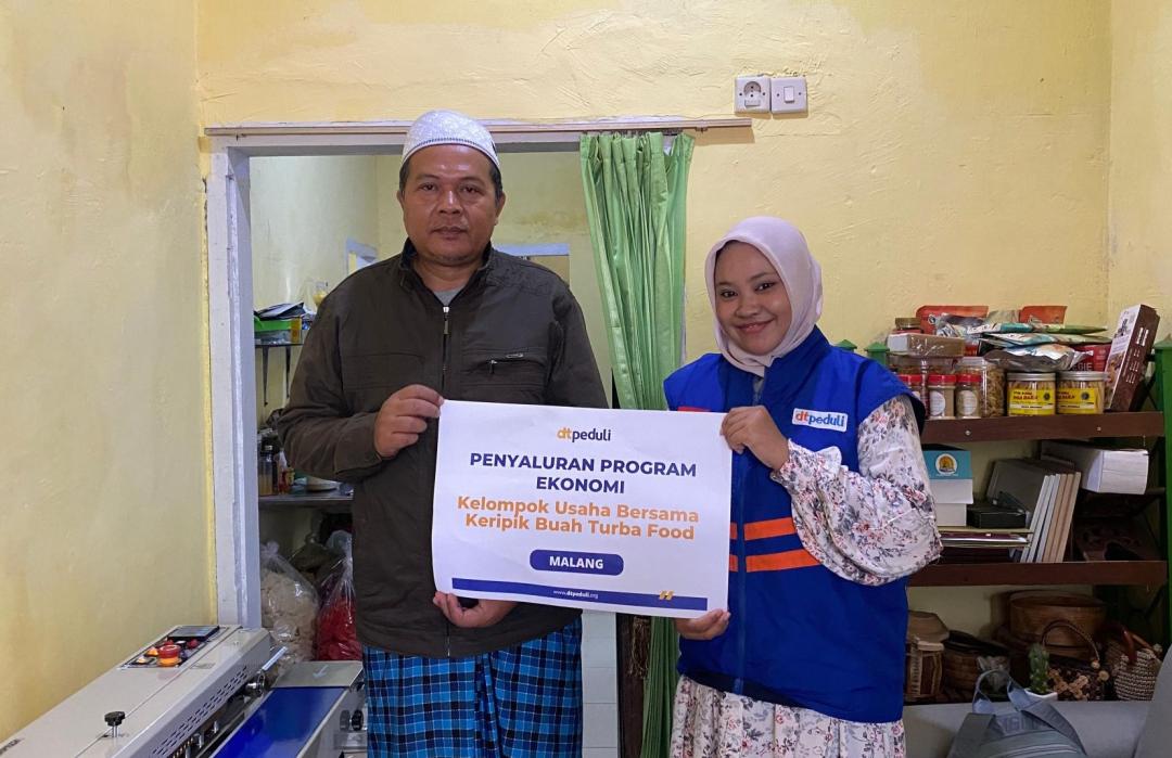 Dorong Perekonomian Lokal, DT Peduli Malang dan Turba Food Bentuk Kelompok Usaha Bersama di Kota Batu 