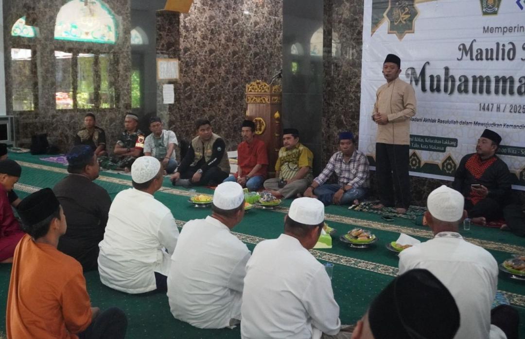 Kemenag Makassar dan LAZ se-Kota Makassar Peringati Maulid Nabi di Kampung Zakat Lakkang 