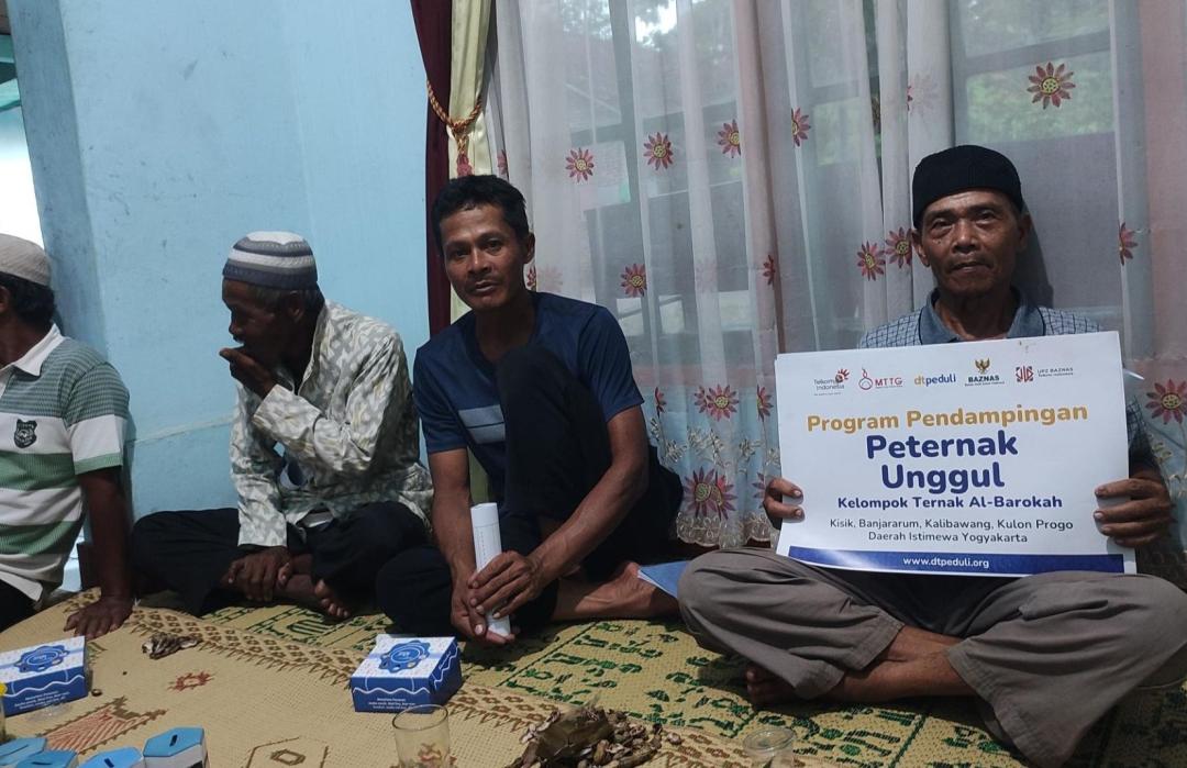 Tingkatkan Semangat dan Kebersamaan, Kelompok Ternak Al-Barokah Gelar Pertemuan Rutin 