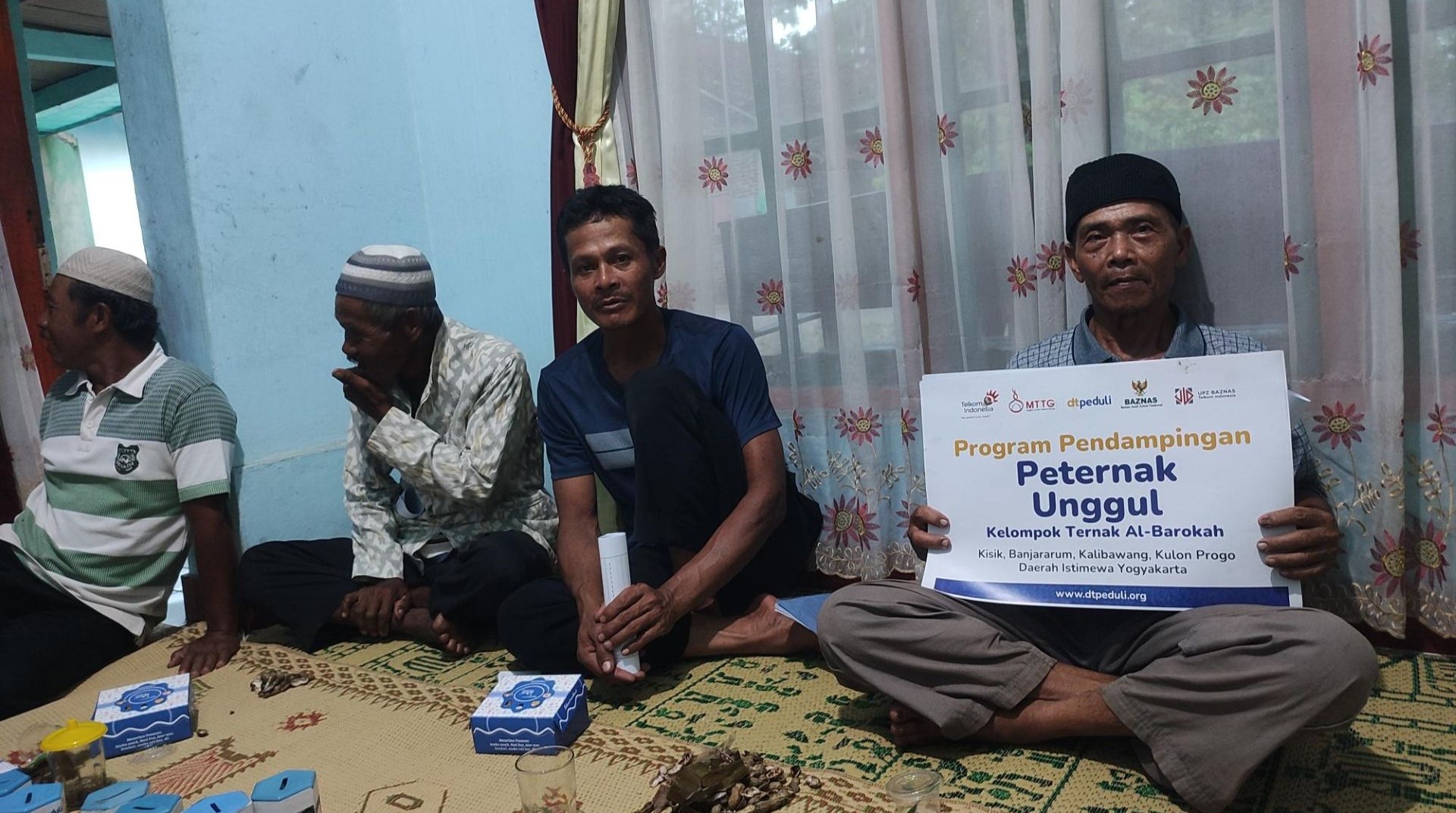 Tingkatkan Semangat dan Kebersamaan, Kelompok Ternak Al-Barokah Gelar Pertemuan Rutin 