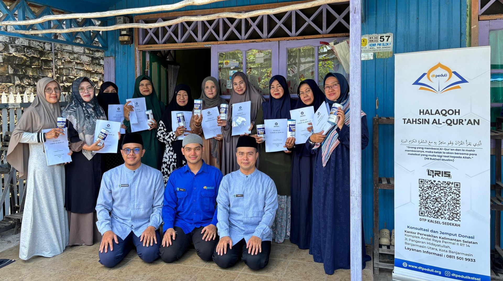 Didukung Tim Penggerak PKK, DT Peduli Resmikan Halaqah Tahsin Al-Qur'an di Banjarmasin 
