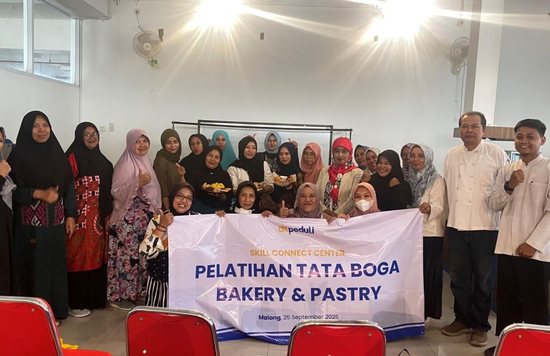 Asah Keterampilan Perintis UMKM, DT Peduli Malang Gelar Pelatihan Bakery & Pastry di Malang Creative Center 
