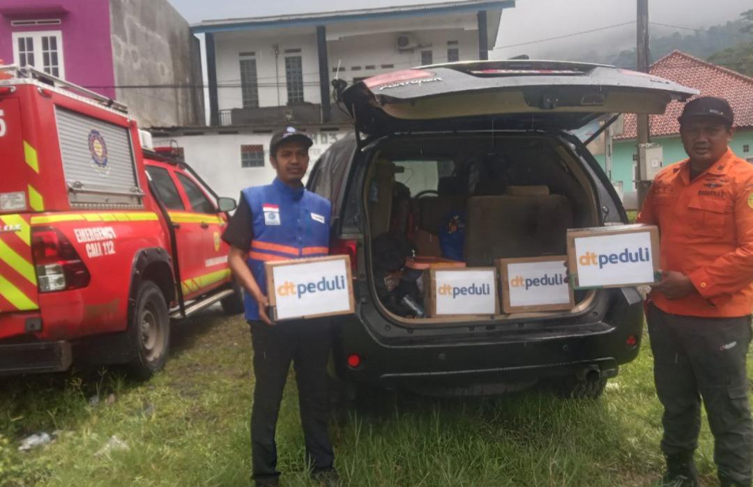 DT Peduli Bogor Kirimkan Bantuan Logistik untuk Tim Pencarian Korban Hanyut di Sungai Cikaniki
