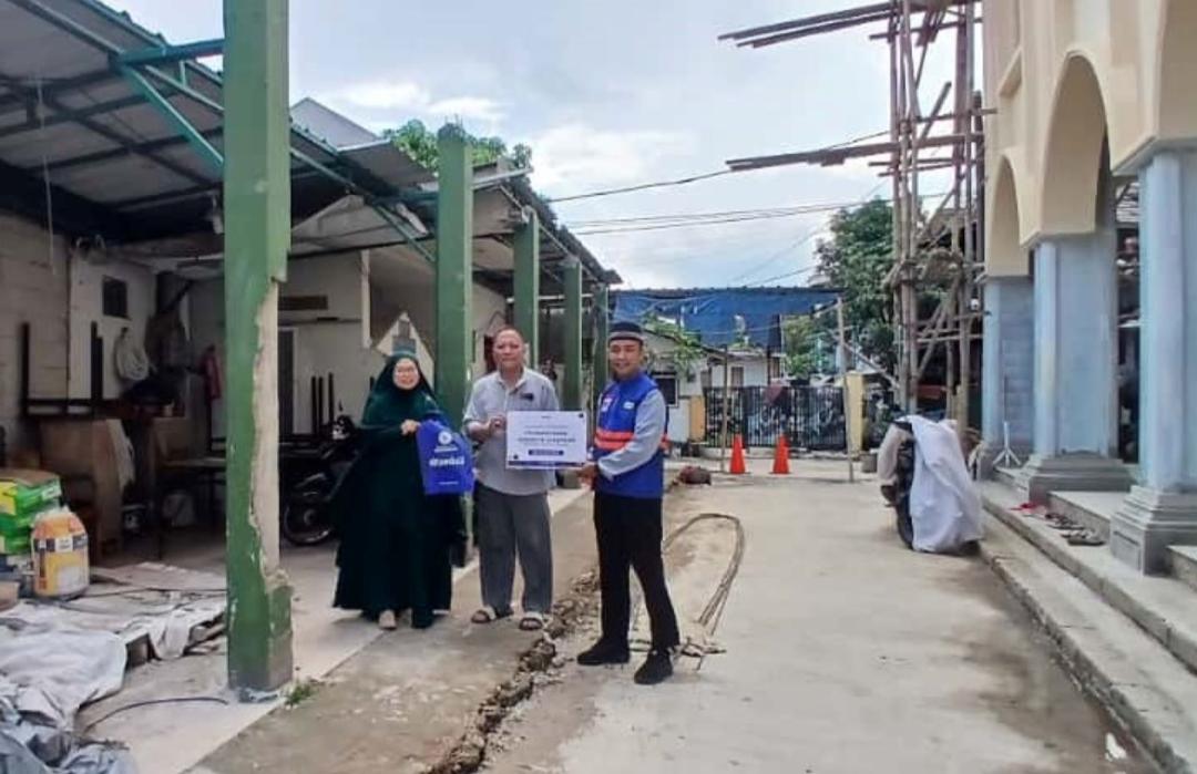 Rusak Total, DT Peduli Salurkan Dana Crowdfunding Rp19,2 Juta untuk Pembangunan Masjid Al-Ukhuwah Rancamanyar 