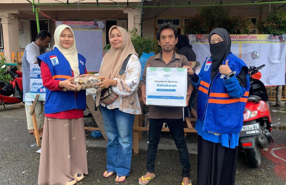DT Peduli Sumbar Siapkan Bantuan Tanggap Darurat untuk Korban Pascakebaran di Pemancungan Kota Padang