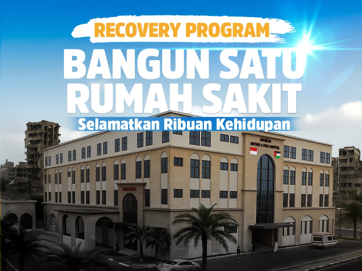 Bangun Satu Rumah Sakit, Selamatkan Ribuan Kehidupan