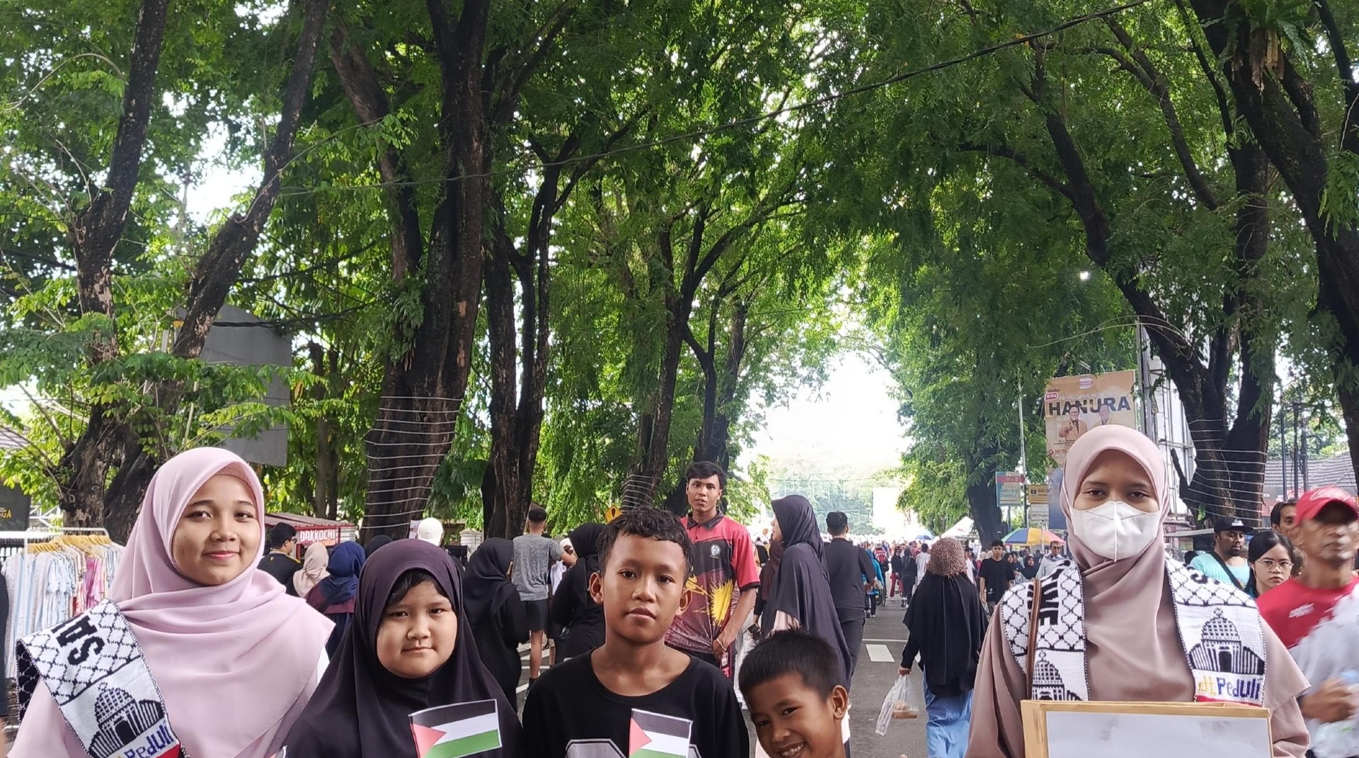 DT Peduli Sumbar Ajak Warga Padang Suarakan Dukungan untuk Palestina