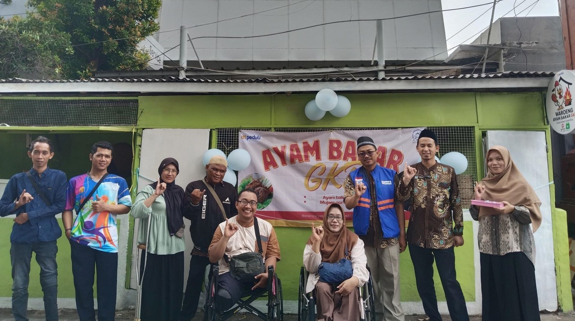Dorong Kemandirian Disabilitas, DT Peduli Bekasi dan DKM Al Istiqomah Epson Luncurkan Program KUBE “Ayam Bakar GKD” 