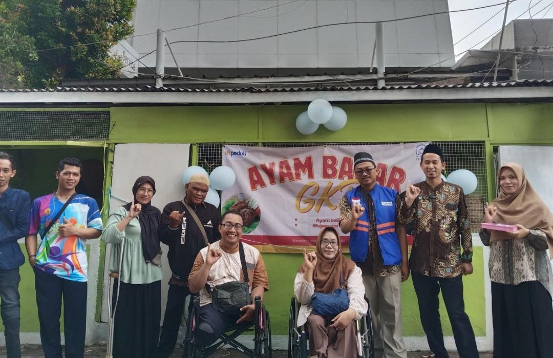 Dorong Kemandirian Disabilitas, DT Peduli Bekasi dan DKM Al Istiqomah Epson Luncurkan Program KUBE “Ayam Bakar GKD” 
