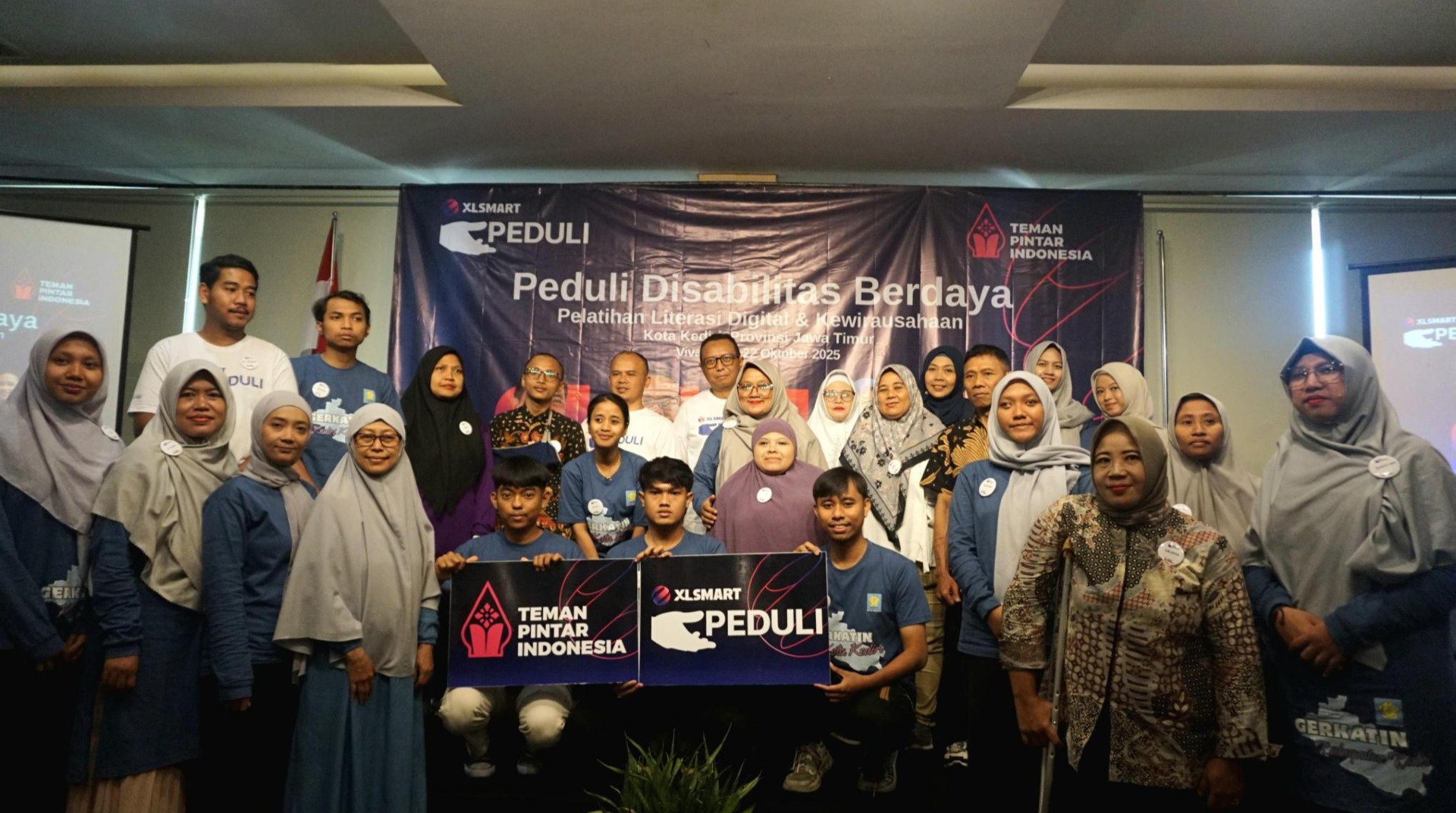 XLsmart Peduli Dorong Kewirausahaan Disabilitas Lewat Literasi Digital