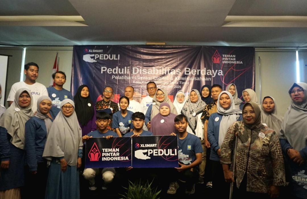 XLsmart Peduli Dorong Kewirausahaan Disabilitas Lewat Literasi Digital