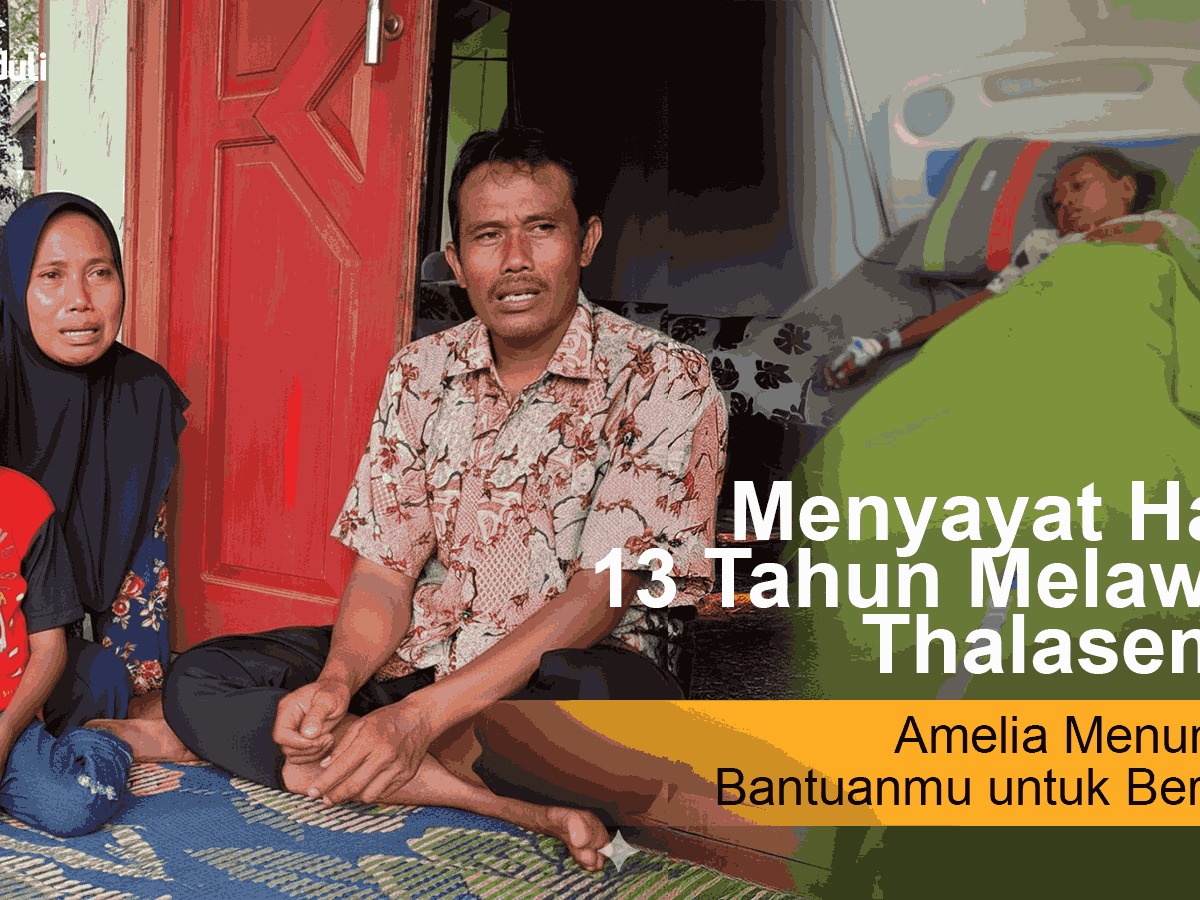 Menyayat Hati! 13 Tahun Melawan Thalasemia, Keluarga di Garut Menunggu Bantuanmu untuk Berobat