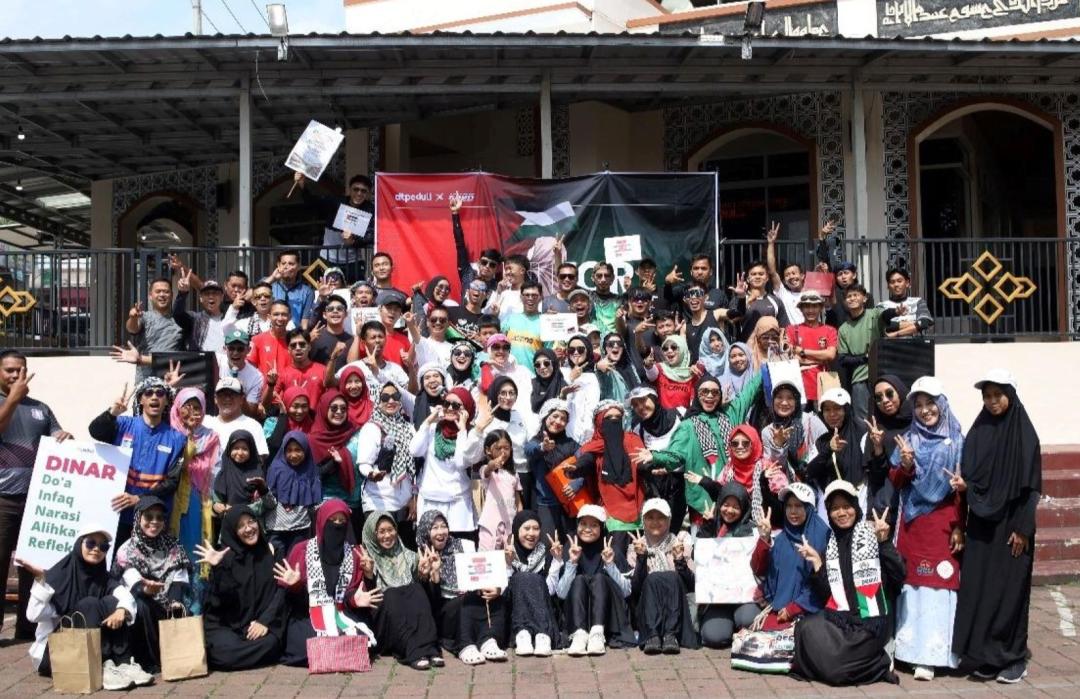 Galang Solidaritas Palestina, DT Peduli Kuningan dan Kuningan Runners Gelar Run for Palestine Bertema “Sehat, Taat, Manfaat” 