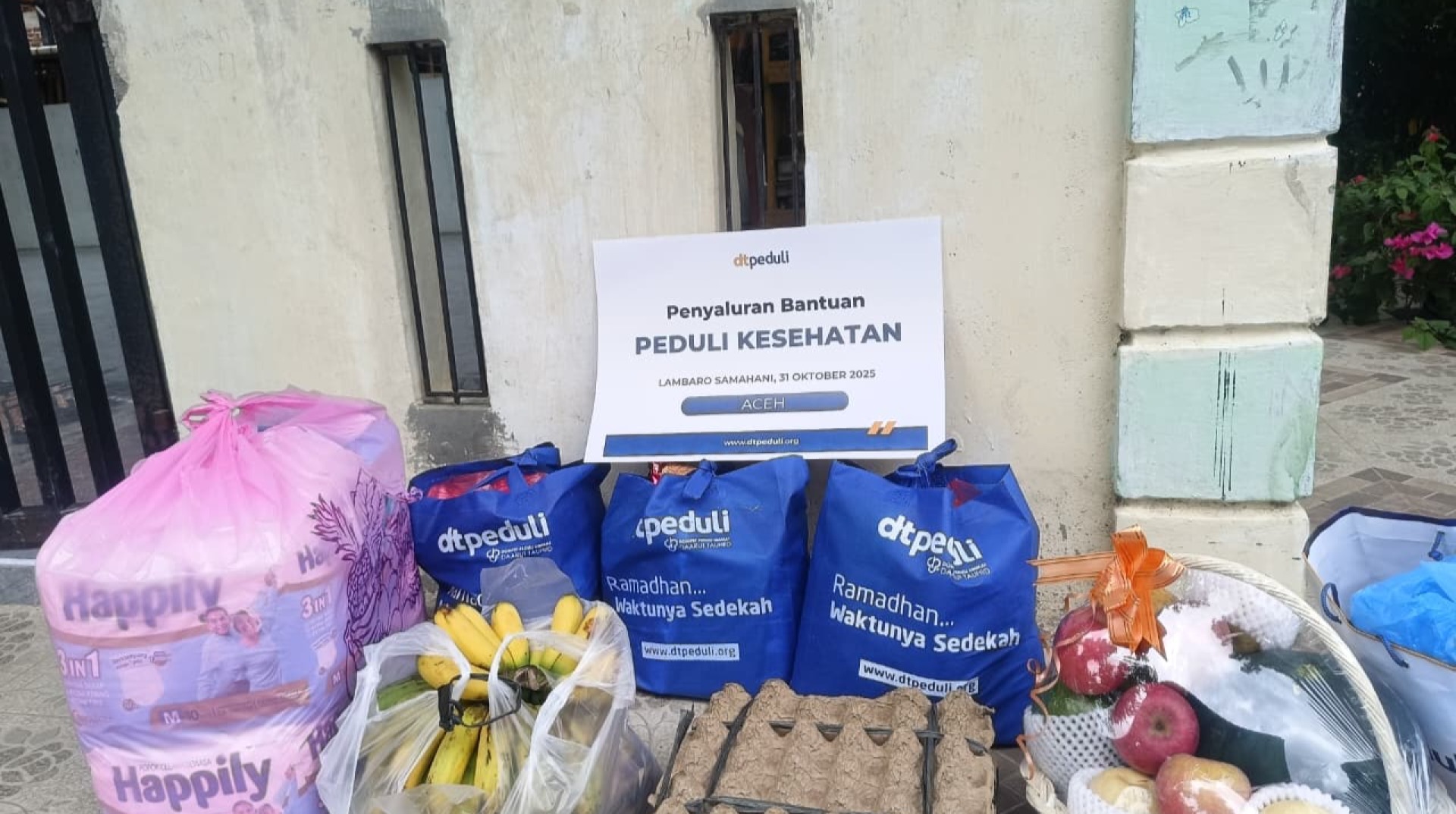 Setitik Harapan untuk Fitriani, DT Peduli Aceh Hadir Membawa Kepedulian