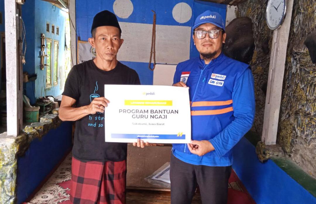 DT Peduli Sukabumi Hadirkan Harapan Baru untuk Nanang Guru Ngaji di Pelosok 