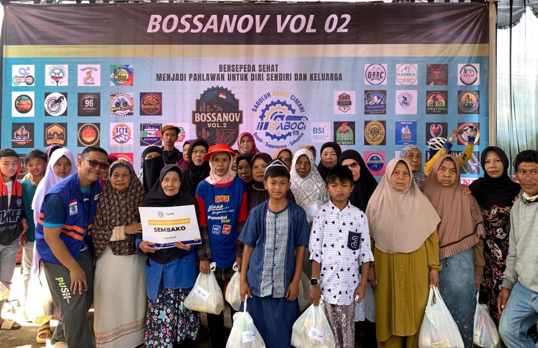 Ciptakan Sinergi Sehat dan Sosial, DT Peduli Bandung dan SABOCI Gelar “Gowes Sambil Bersedekah” di Bandung Barat 