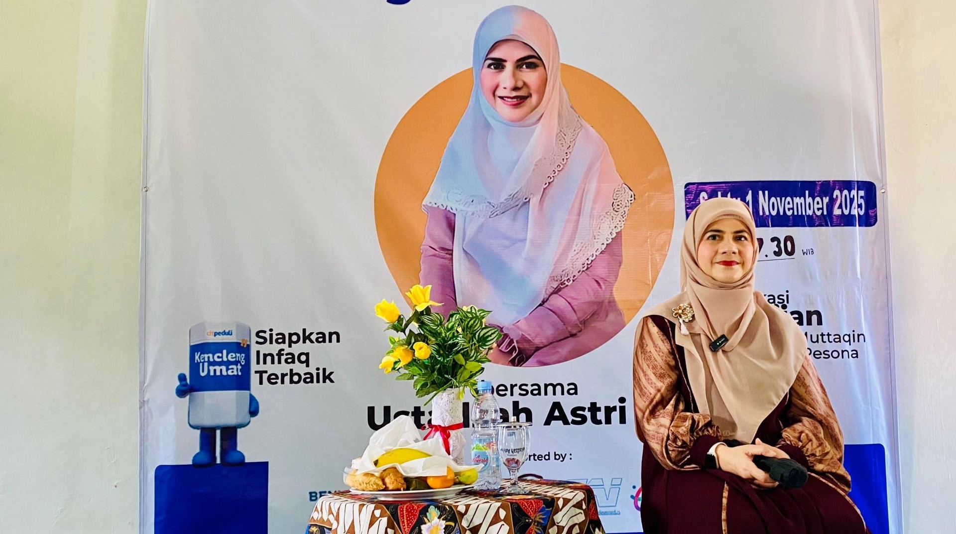 Hadapi Tantangan Zaman, DT Peduli Depok dan MT Al-Muttaqin Gelar Kajian Parenting Bersama Bunda Astrie Ivo 