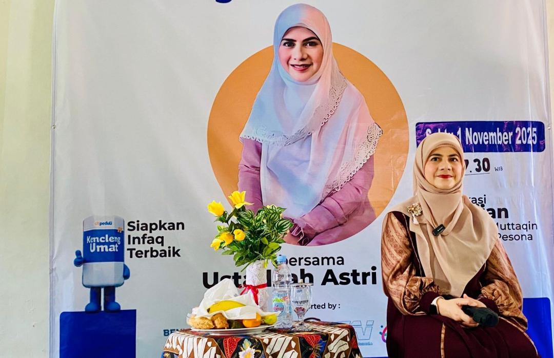 Hadapi Tantangan Zaman, DT Peduli Depok dan MT Al-Muttaqin Gelar Kajian Parenting Bersama Bunda Astrie Ivo 