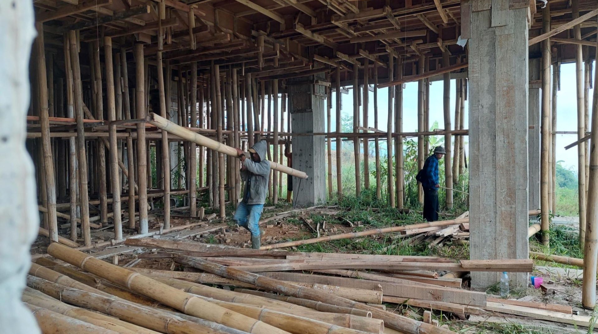 Pembangunan Masjid Rahmatan Lil ‘Alamin Eco Pesantren 3 Kuningan Kembali Dilanjutkan 