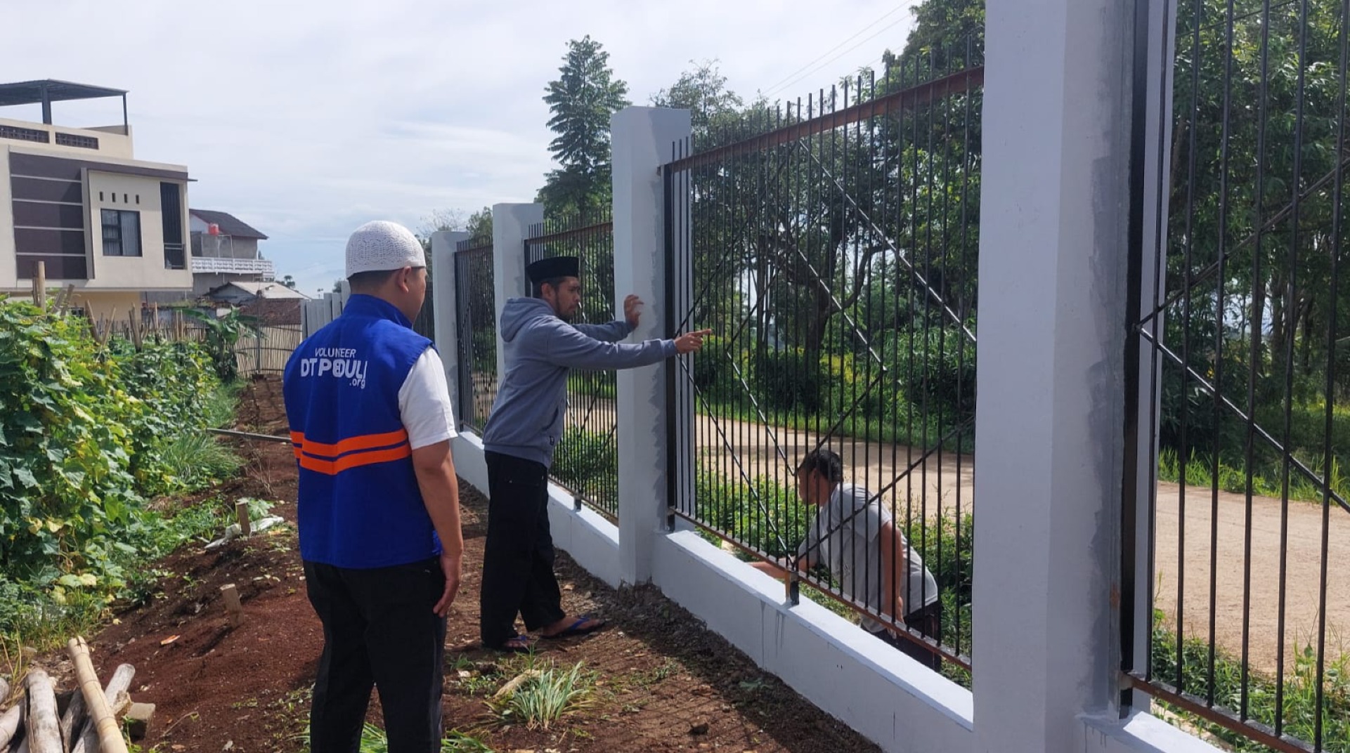 Progres Capai 90%, Pembangunan Pagar Ponpes MA Assalam Segera Masuk Tahap Peresmian