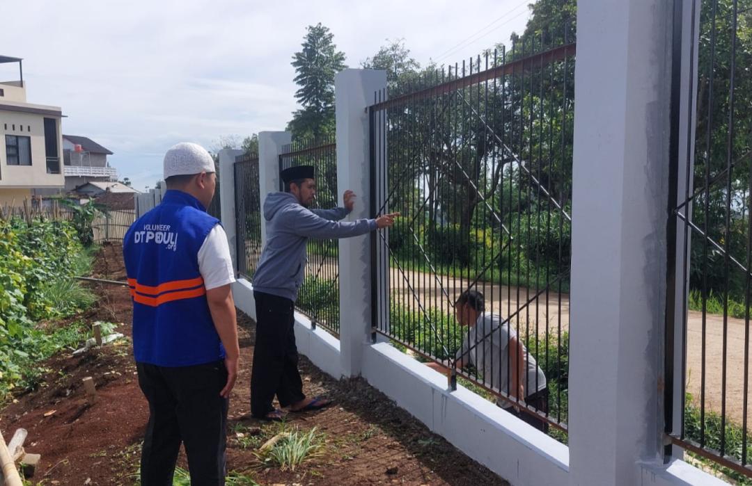 Progres Capai 90%, Pembangunan Pagar Ponpes MA Assalam Segera Masuk Tahap Peresmian