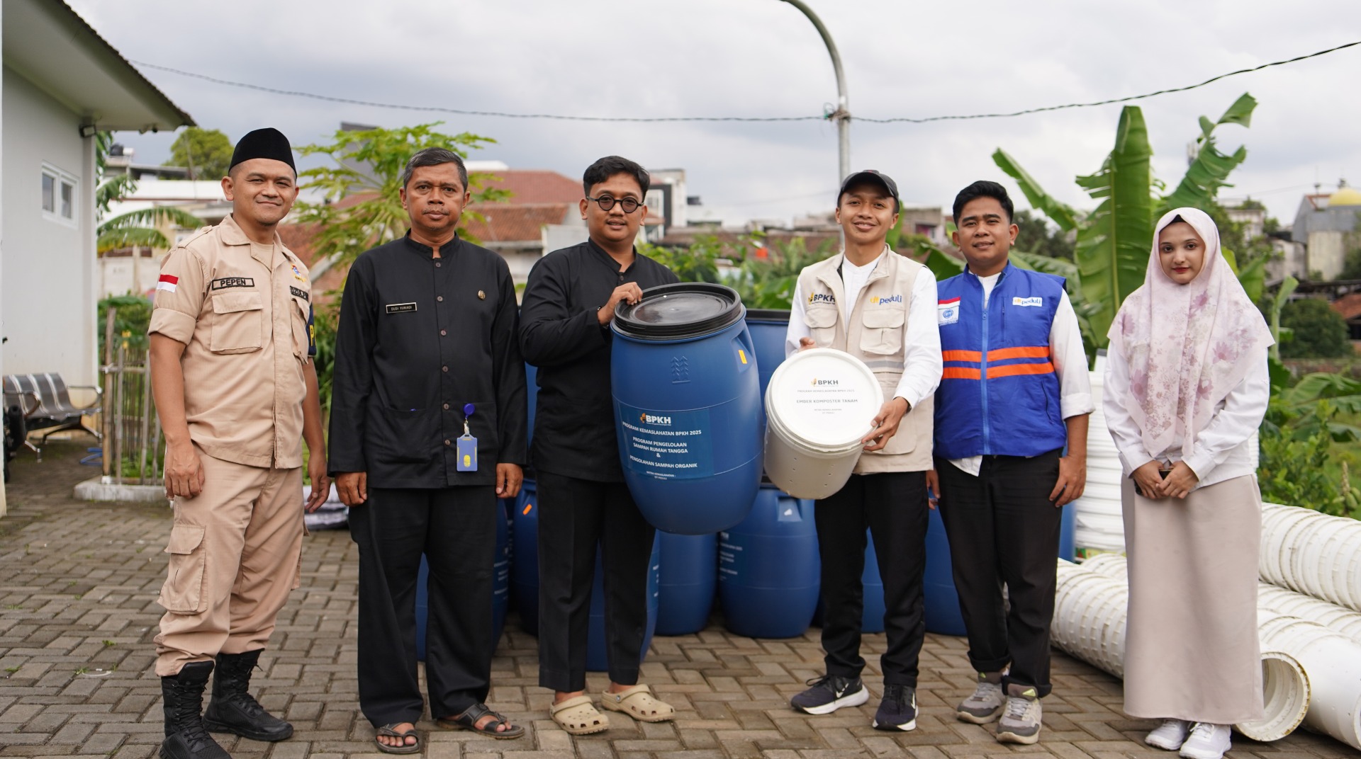 DT Peduli dan BPKH Edukasi Warga Bandung Kelola Sampah Organik Secara Mandiri