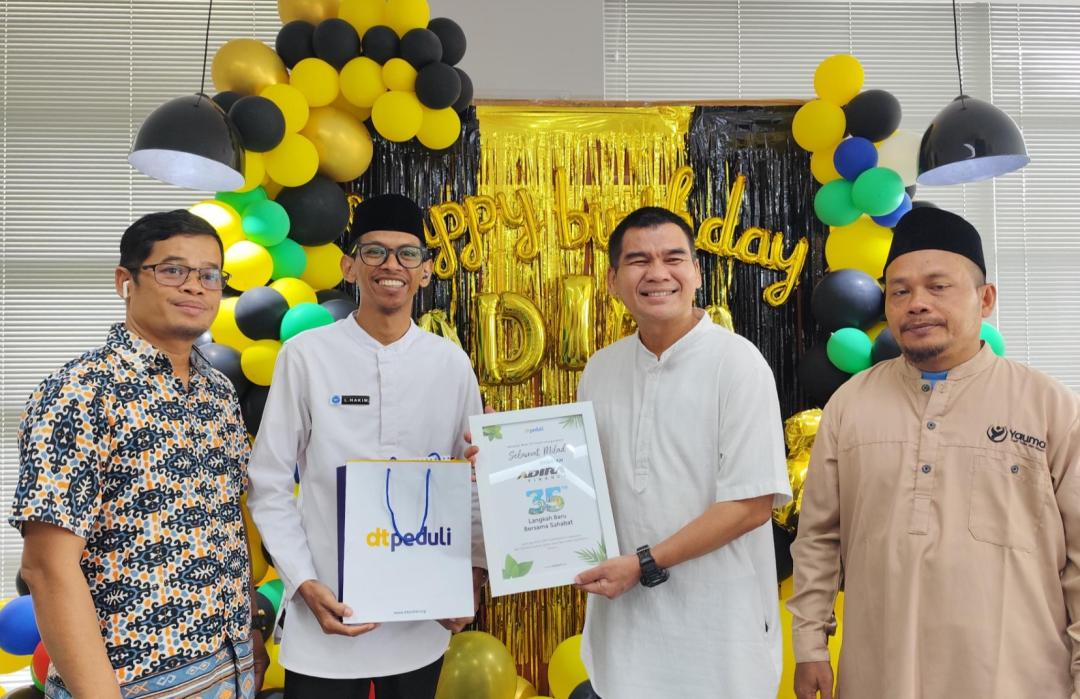 Adira Finance Syariah Gelar Santunan Milad ke-35 dan Luncurkan Program Hasanah di Kota Cirebon