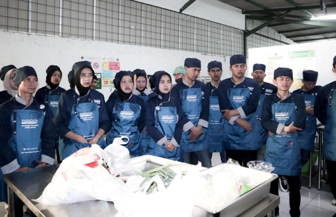 Cooking Training Paradaya Movement Dorong Kesiapan Tenaga Kerja Kuliner di Bandung 