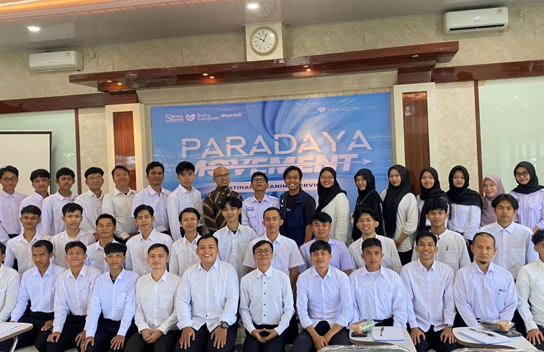 Dorong Kesejahteraan Masyarakat, DT Peduli Jakarta dan PT Paragon Gelar Pelatihan Cleaning Service Paradaya Movement 2.0 