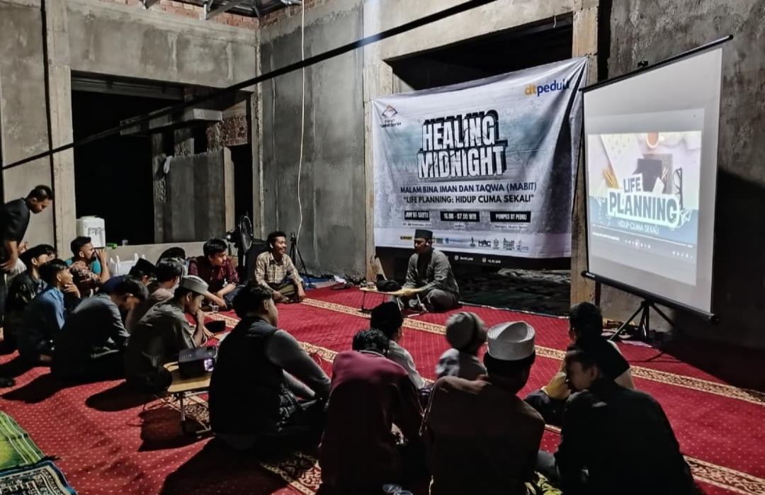 Healing Midnight: Mabit Santri RPY untuk Perkuat Ruhiyah dan Karakter