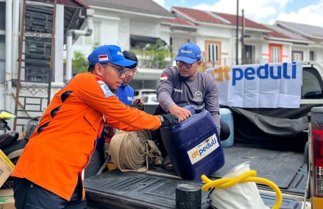 Tim DT Peduli Pusat Tiba di Medan, Siap Salurkan Bantuan untuk Warga Sumatera 