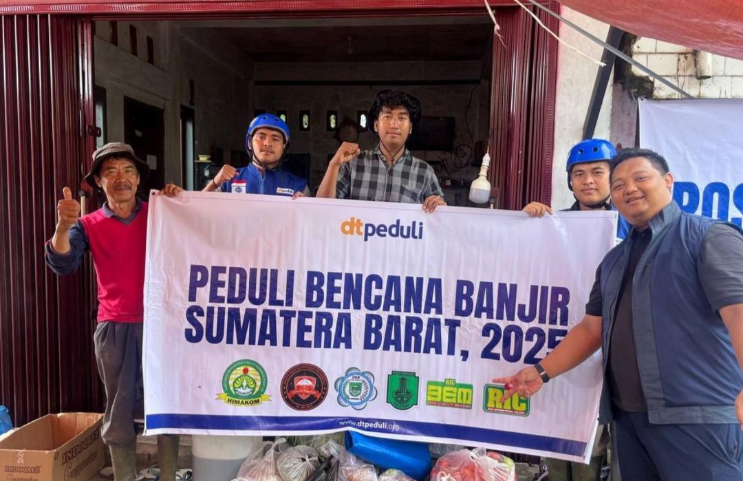 DT Peduli Sumbar Buka Dapur Umum dan Layanan Kesehatan untuk Penyintas Longsor Agam 