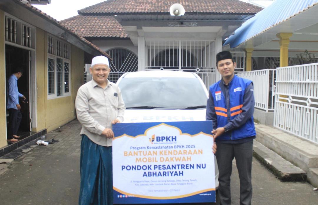 Ponpes NU Abhariyah Terima Bantuan Mobil Layanan Dakwah dari BPKH 