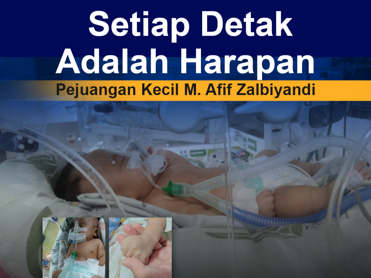 Dari Inkubator ke Ruang Operasi, Bayi 7 Bulan ini Berjuang Melawan Jantung Bocor Sendirian
