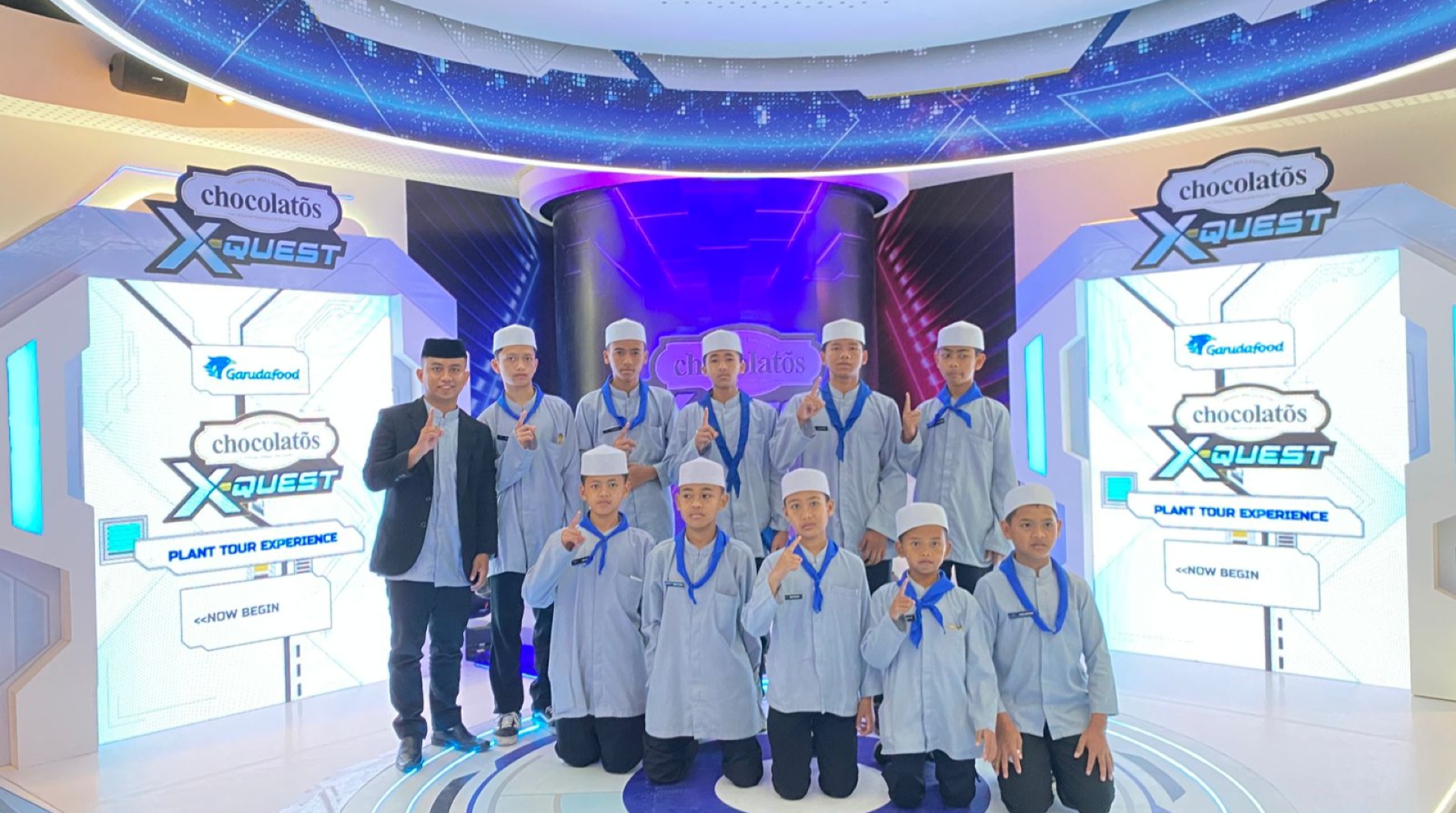 DT Peduli Bandung Dampingi Santri RPY Ikuti Grand Launching Chocolatos XQuest