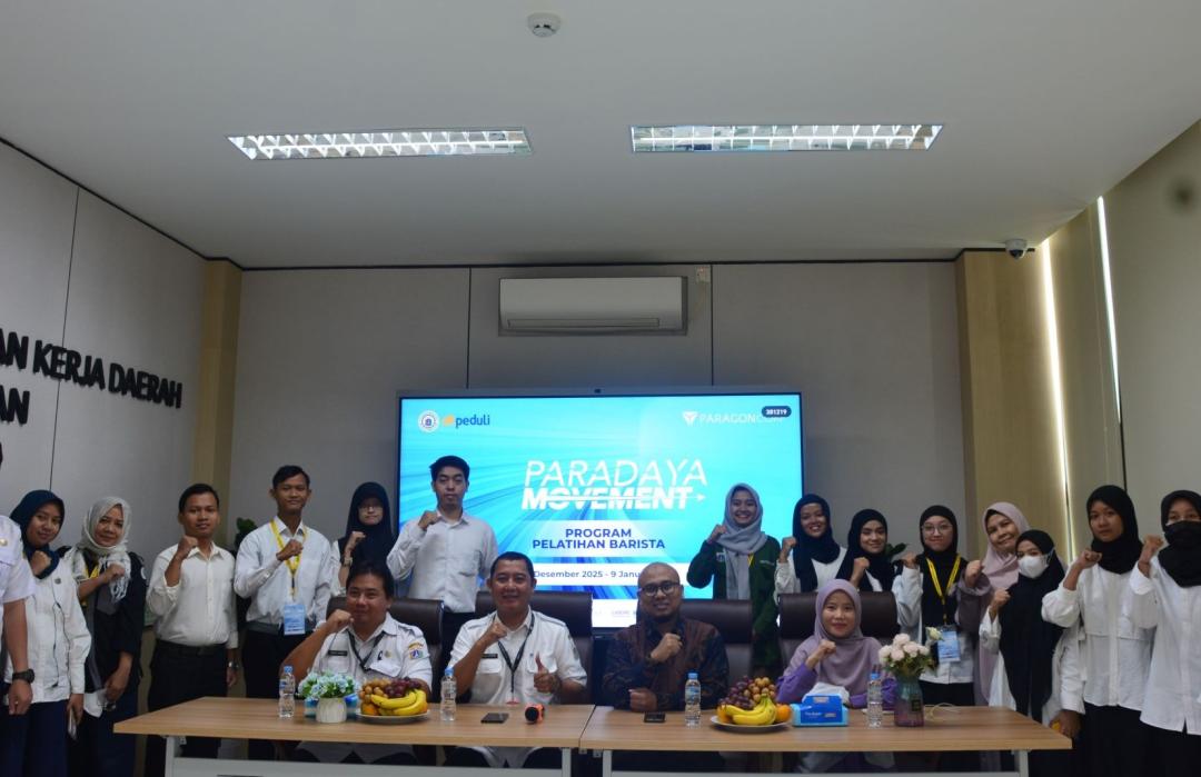 DT Peduli, PT Paragon, dan PPKD Jaksel Bersinergi Cetak Barista Profesional Lewat PARADAYA MOVEMENT 