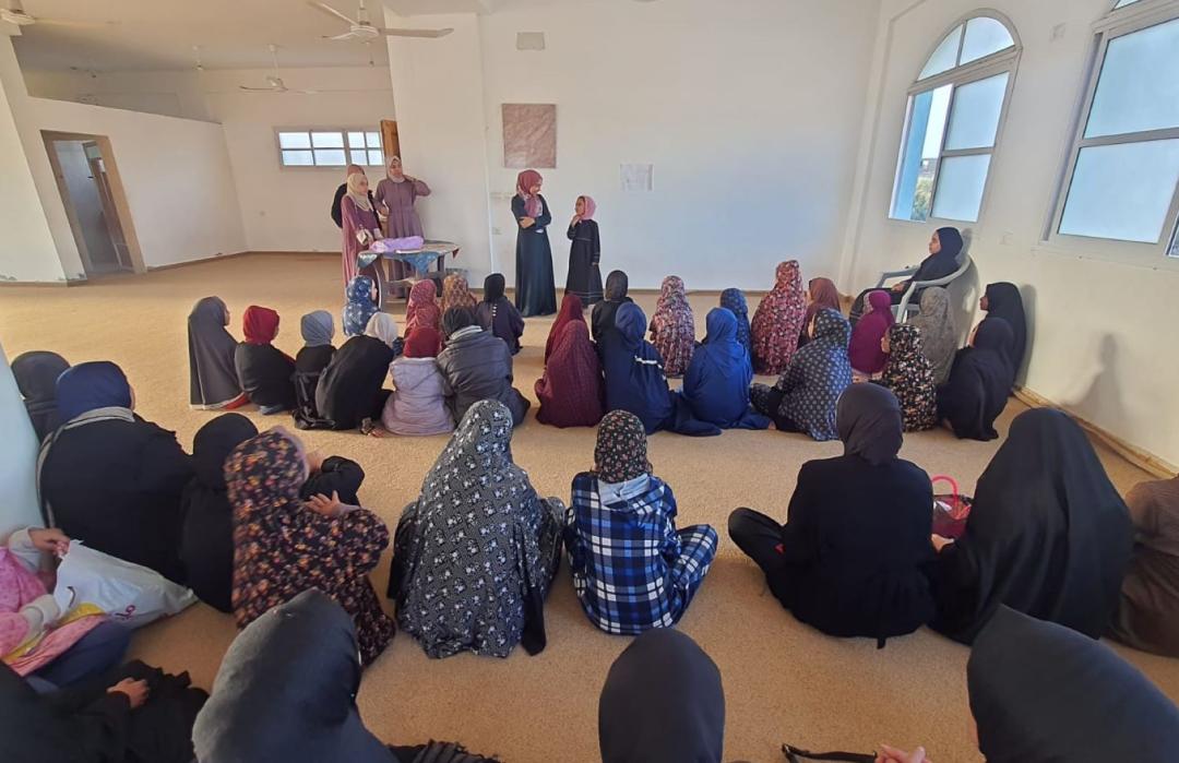 Masjid DT di Gaza Kembali Ramai, Program Baitul Quran Bangkit di Tengah Musim Dingin 