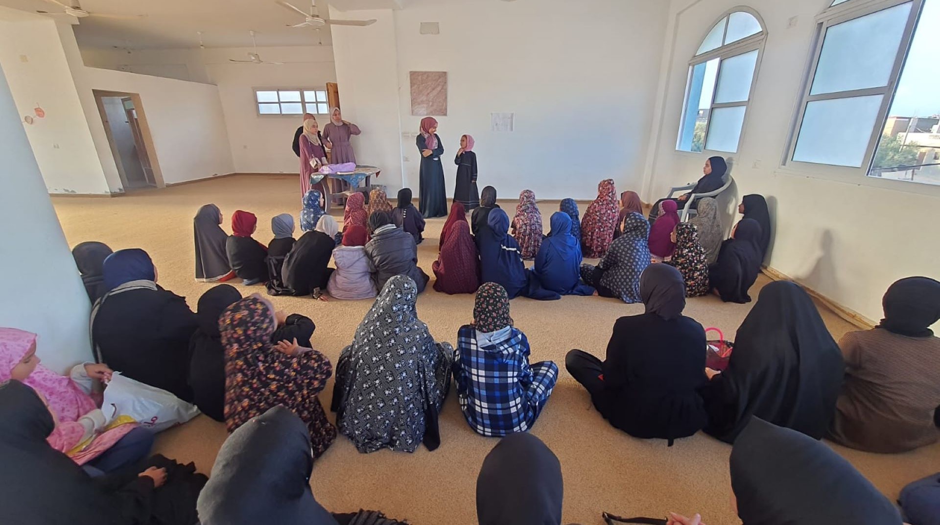 Masjid DT di Gaza Kembali Ramai, Program Baitul Quran Bangkit di Tengah Musim Dingin 