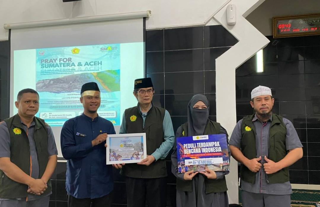 Wujud Empati Tenaga Medis, RSI Assyifa Sukabumi Donasikan Rp10,5 Juta untuk Bencana Sumatera Melalui DT Peduli 