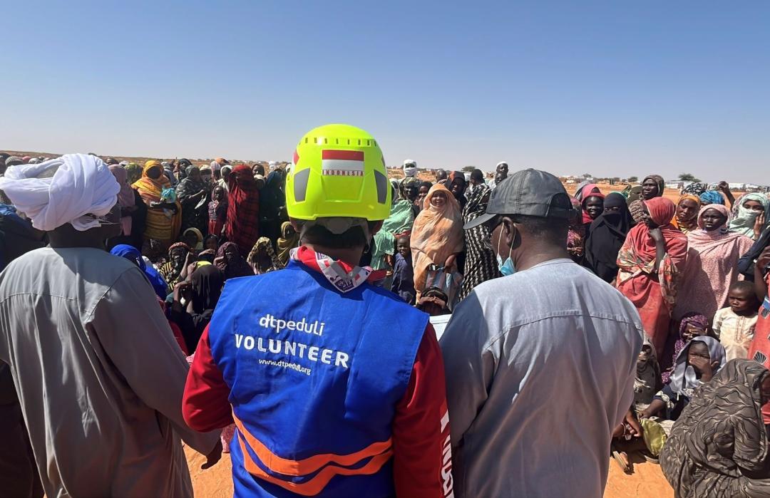 DT Peduli Salurkan Bantuan Paket Pangan kepada Pengungsi Sudan di Tengah Konflik Berkepanjangan 