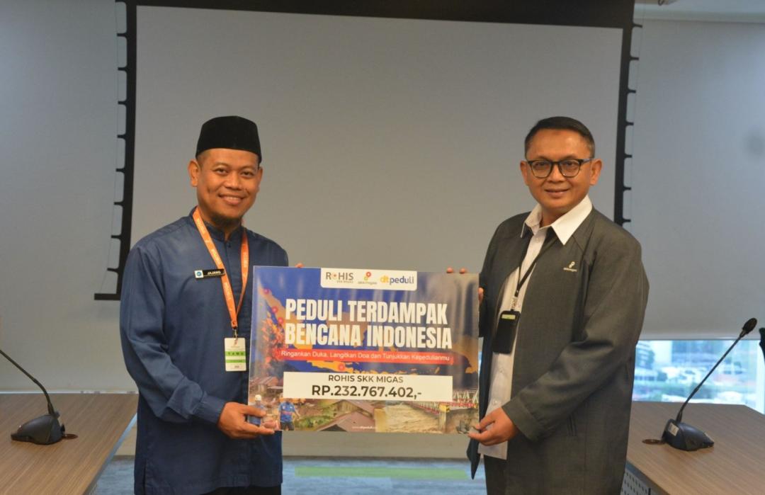 Perkuat Respons Pascabencana Sumatera, Rohis SKK Migas dan DT Peduli Jalin Kerja Sama Strategis 