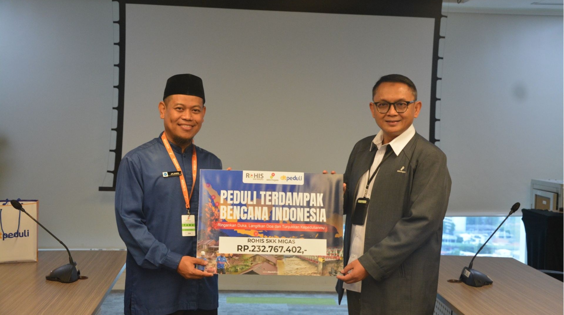 Perkuat Respons Pascabencana Sumatera, Rohis SKK Migas dan DT Peduli Jalin Kerja Sama Strategis 