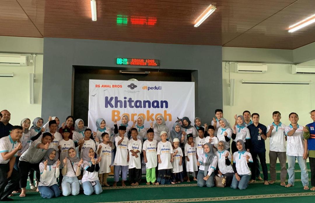 Bersama PT Sumitomo dan RS Awal Bros, DT Peduli Kepri Gelar Khitanan Barokah Gratis 