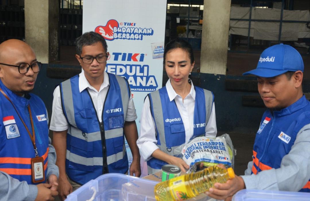 Bawa 20 Ton Harapan, TIKI dan DT Peduli Lepas Batch Kedua Bantuan untuk Sumatera dan Aceh 